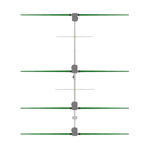 4 Element Yagi Antenna, 20m-6m