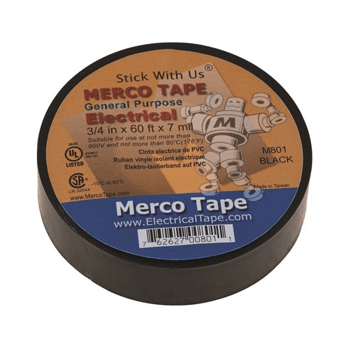 3/4'' Black electrical tape